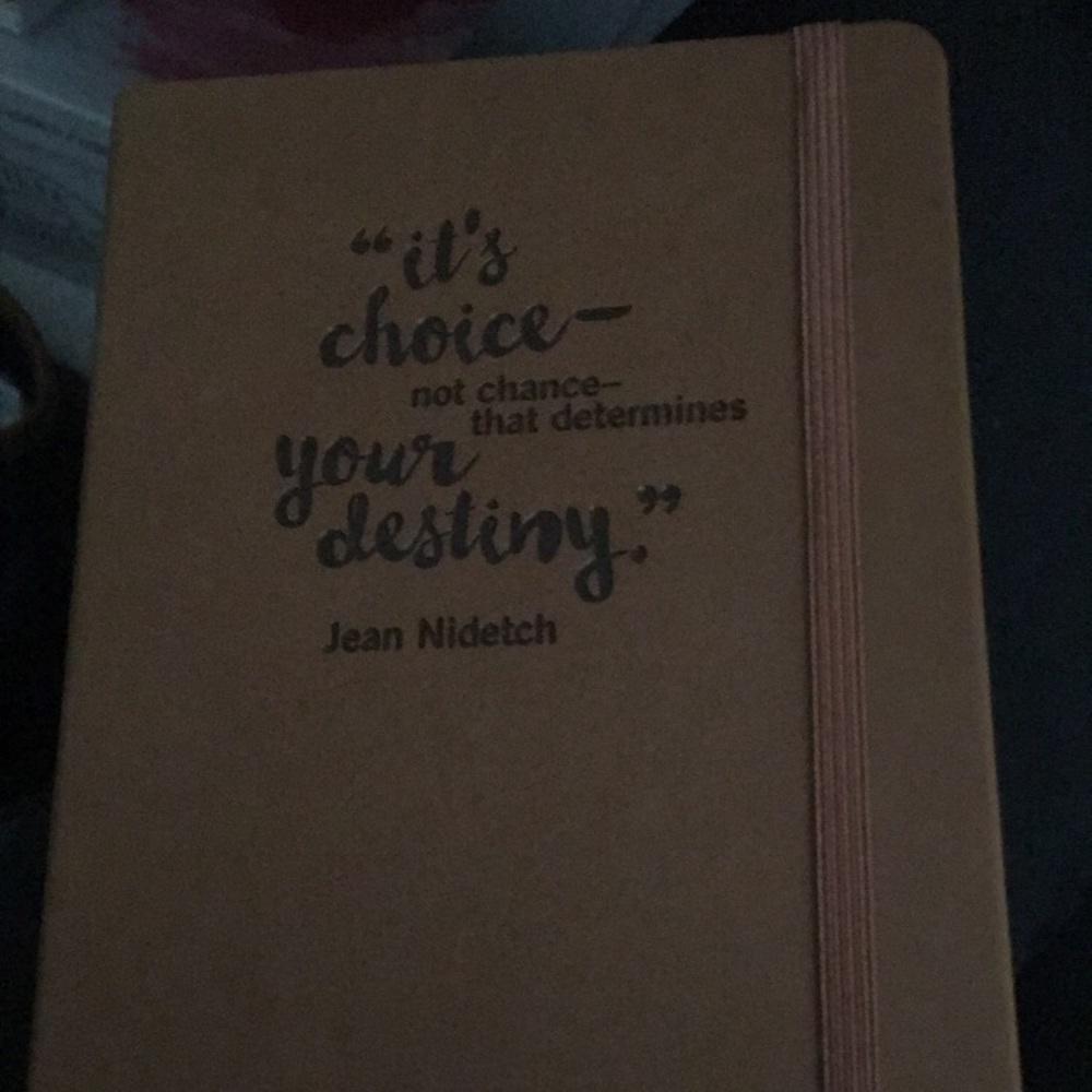 Weight watchers journey book.